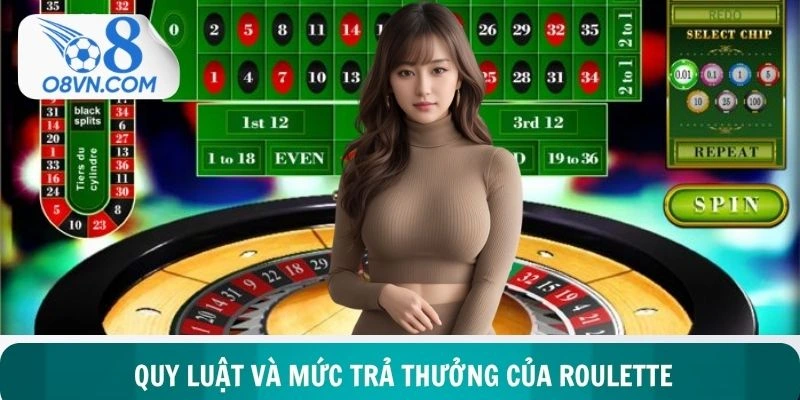 Đặc điểm cốt lõi về quy luật và mức trả thưởng của roulette
